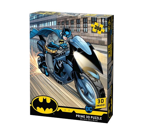 פאזל 300 חלקים תמונת 3D האופנוע של באטמן