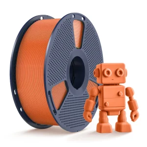 פילמנט PETG מבית Sunlu – למדפסות FDM ומותאם במיוחד עבור מערכות ams, עם איכות בלתי מתפשרת - צבע כתום שמשי