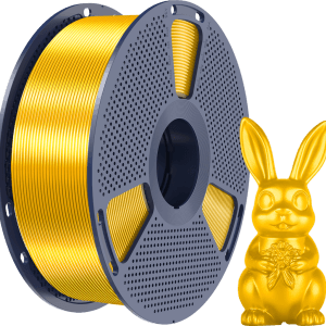 פילמנט Silk PLA+ – למרקם חלק כמשי עם קשיחות משופרת ללא שברים, צבע זהב בהיר